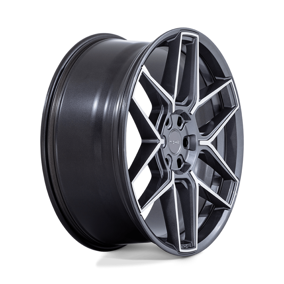 Niche NC281 Rise 20x10.5 Anthracite w/Machined Face 38mm ET 72.56mm CB 5x114.3