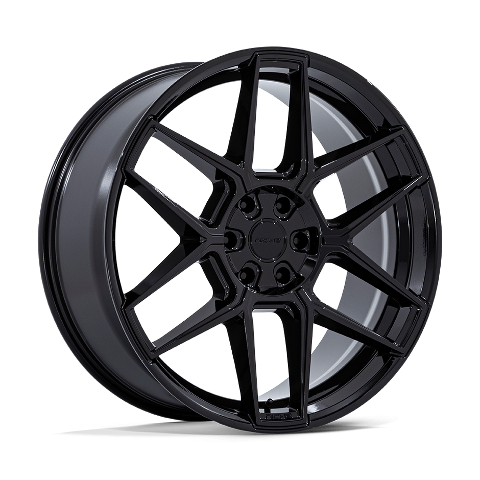 Niche NC281 Rise 20x10.5 Gloss Black 38mm ET 72.56mm CB 5x114.3