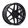 Niche NC281 Rise 20x10.5 Gloss Black 38mm ET 72.56mm CB 5x114.3