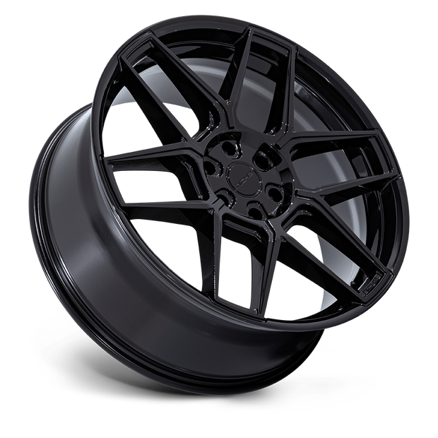 Niche NC281 Rise 24x10 Gloss Black 20mm ET 84.1mm CB 5x130