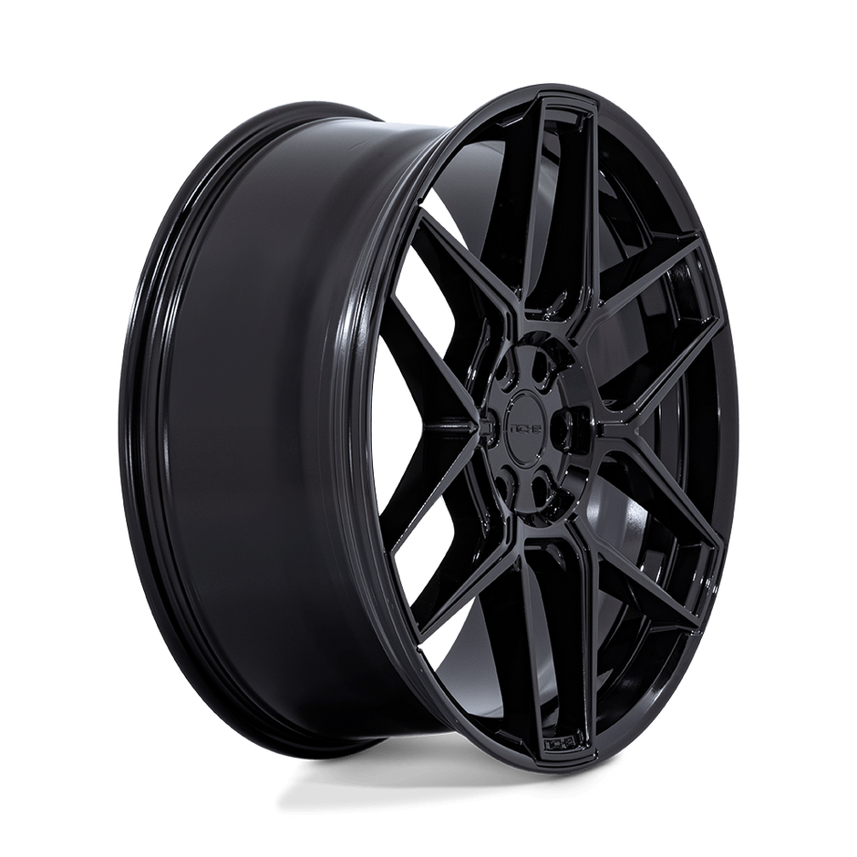 Niche NC281 Rise 20x10.5 Gloss Black 38mm ET 72.56mm CB 5x114.3