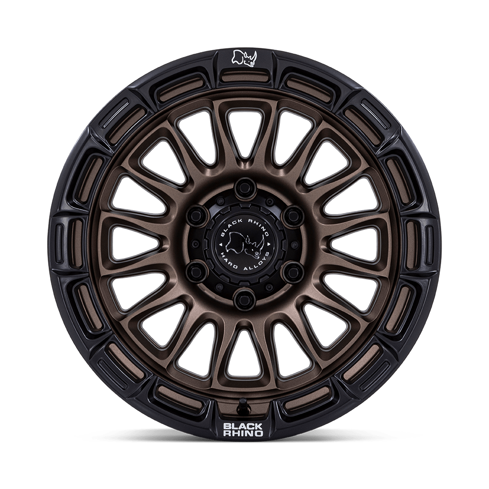Black Rhino Hard Alloys BR025 Rival 17x8.5 Burnt Bronze w/Matte Black Lip 25mm ET 72.56mm CB 5x114.3