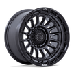 Black Rhino Hard Alloys BR025 Rival 17x8.5 Matte Gunmetal w/Matte Black Lip 25mm ET 72.56mm CB 5x114.3