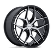 Niche NC286 Riviera 20x10.5 Gloss Black w/Machined Face 40mm ET 72.56mm CB 5x114.3