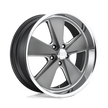 U.S. Mags U120 Roadster 18x8 Matte Gunmetal Machined 1mm ET 72.56mm CB 5x120.65