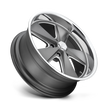 U.S. Mags U120 Roadster 18x8 Matte Gunmetal Machined 1mm ET 72.56mm CB 5x120.65