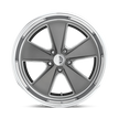 U.S. Mags U120 Roadster 18x8 Matte Gunmetal Machined 1mm ET 72.56mm CB 5x120.65