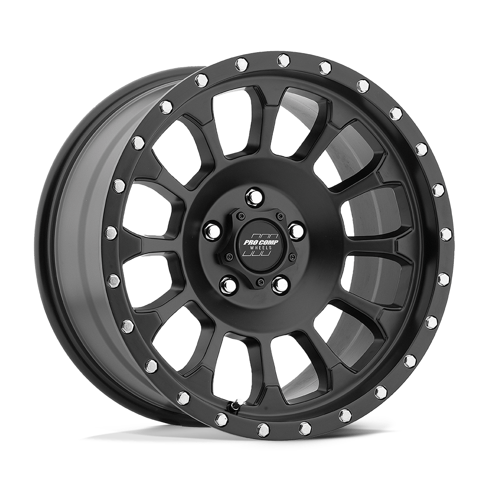 Pro Comp Alloys PA34 Rockwell 20x9 Satin Black 0mm ET 87.1mm CB 6x135