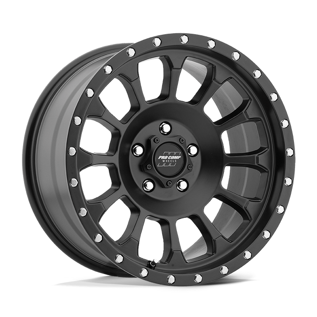 Pro Comp Alloys PA34 Rockwell 20x9 Satin Black 0mm ET 87.1mm CB 6x135