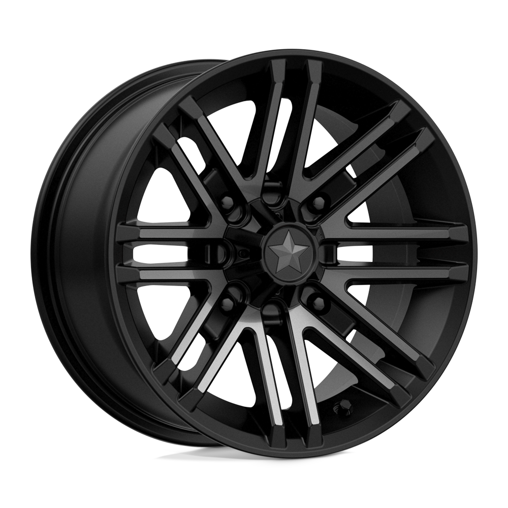 MSA Offroad Wheels M40 Rogue 16x7 Satin Black w/Titanium Tint 10mm ET 132mm CB 4x156