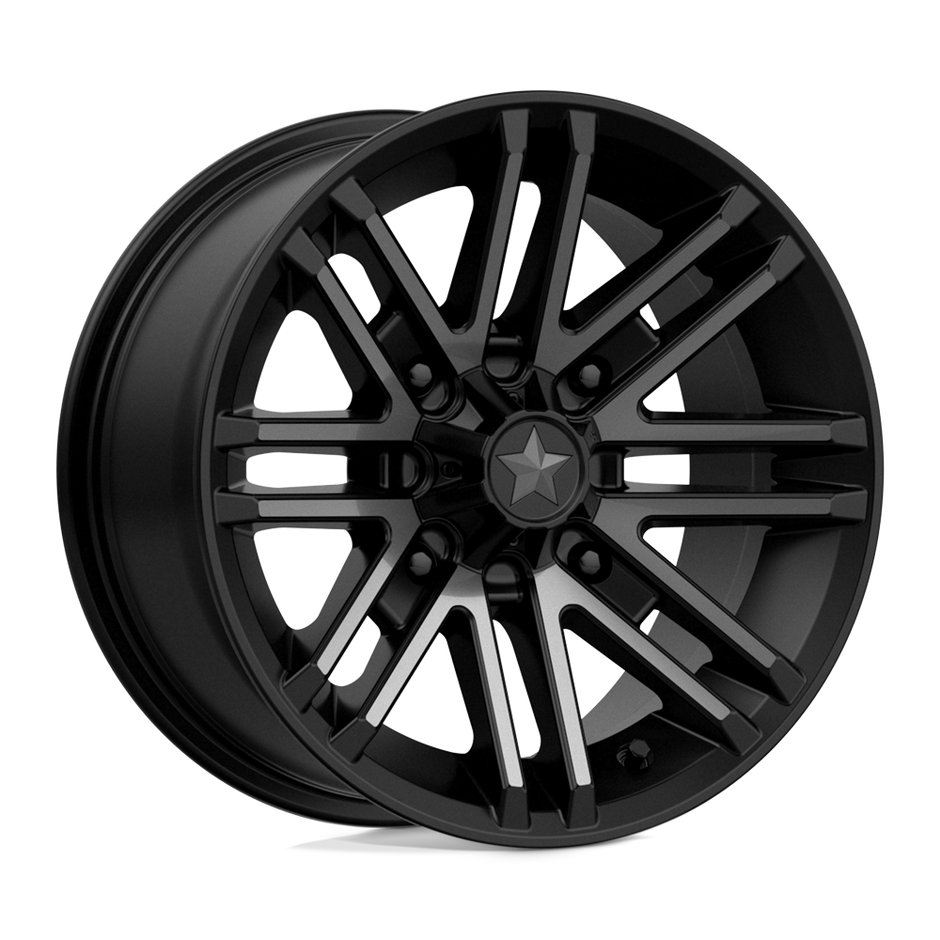 MSA Offroad Wheels M40 Rogue 16x7 Satin Black w/Titanium Tint 10mm ET 132mm CB 4x156