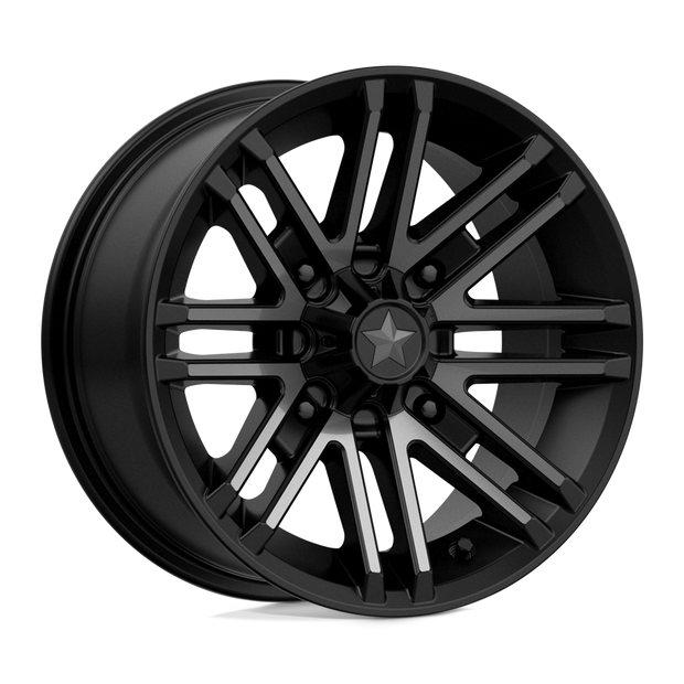MSA Offroad Wheels M40 Rogue 16x7 Satin Black w/Titanium Tint 10mm ET 132mm CB 4x156