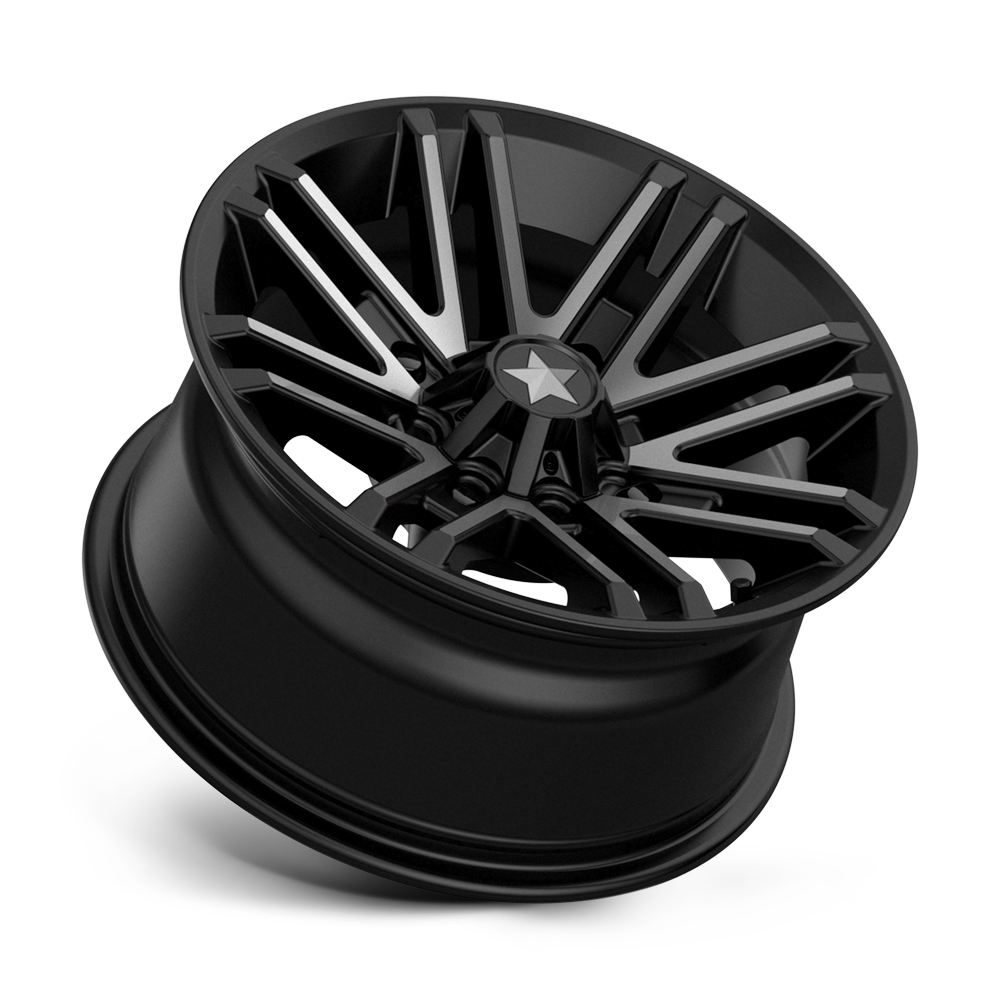 MSA Offroad Wheels M40 Rogue 16x7 Satin Black w/Titanium Tint 10mm ET 132mm CB 4x156