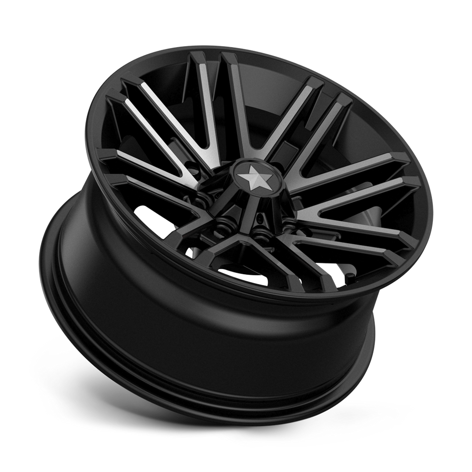 MSA Offroad Wheels M40 Rogue 16x7 Satin Black w/Titanium Tint 10mm ET 132mm CB 4x156