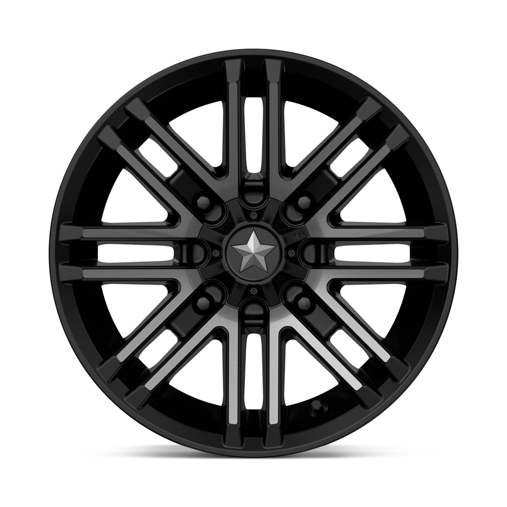 MSA Offroad Wheels M40 Rogue 16x7 Satin Black w/Titanium Tint 10mm ET 132mm CB 4x156