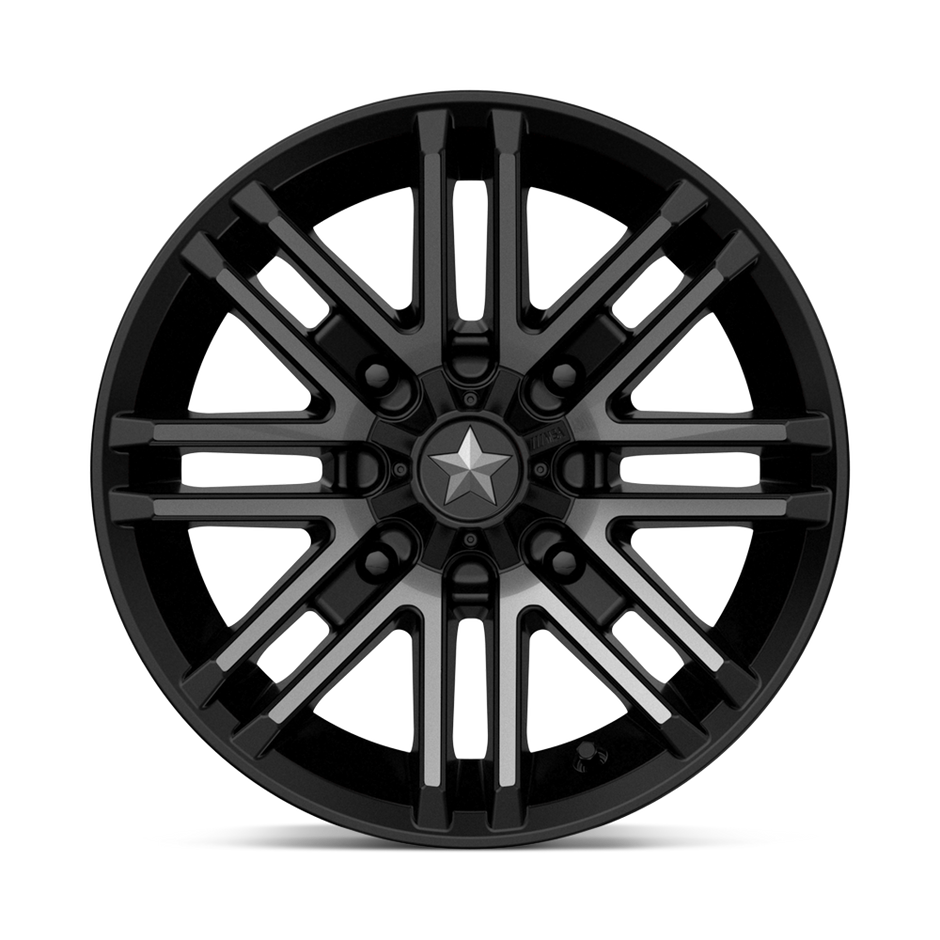 MSA Offroad Wheels M40 Rogue 16x7 Satin Black w/Titanium Tint 10mm ET 132mm CB 4x156
