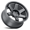Black Rhino Hard Alloys Roku 20x9.5 Gun Black -18mm ET 71.5mm CB 5x127