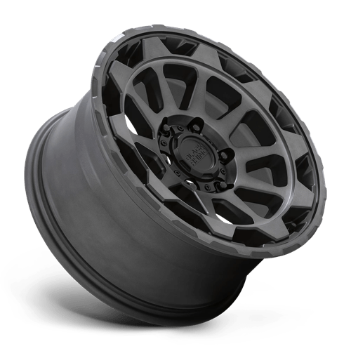 Black Rhino Hard Alloys Rotor 20x9 Matte Gunmetal w/Brushed Face -18mm ET 71.5mm CB 5x127