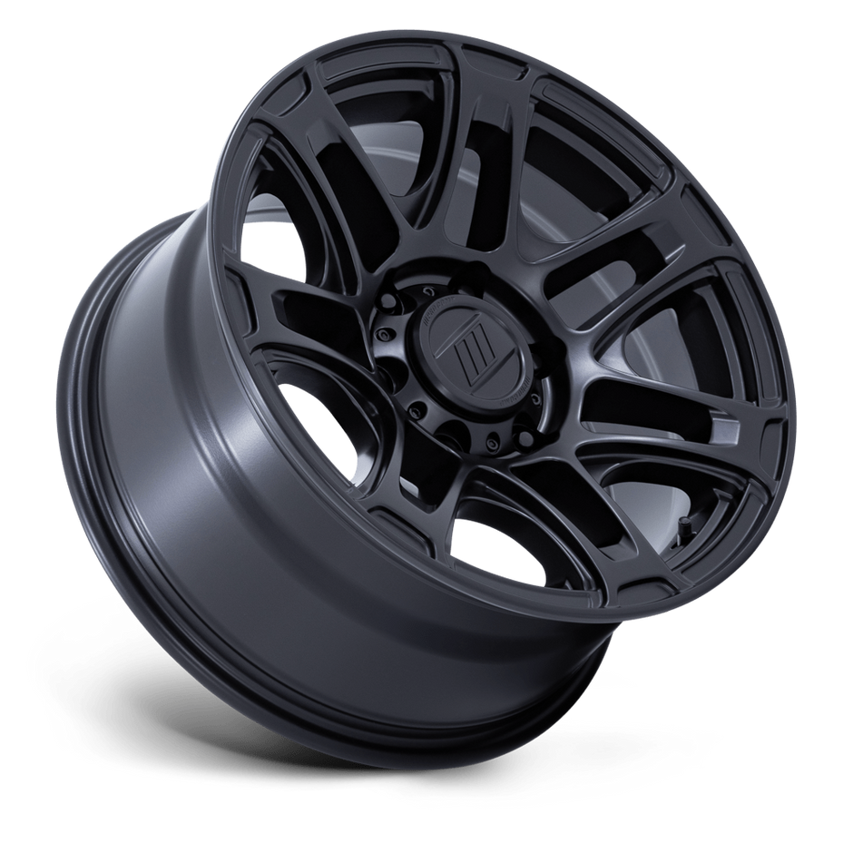 Pro Comp Alloys PA204 Roughneck 17x8 Matte Black 20mm ET 72.56mm CB 5x114.3