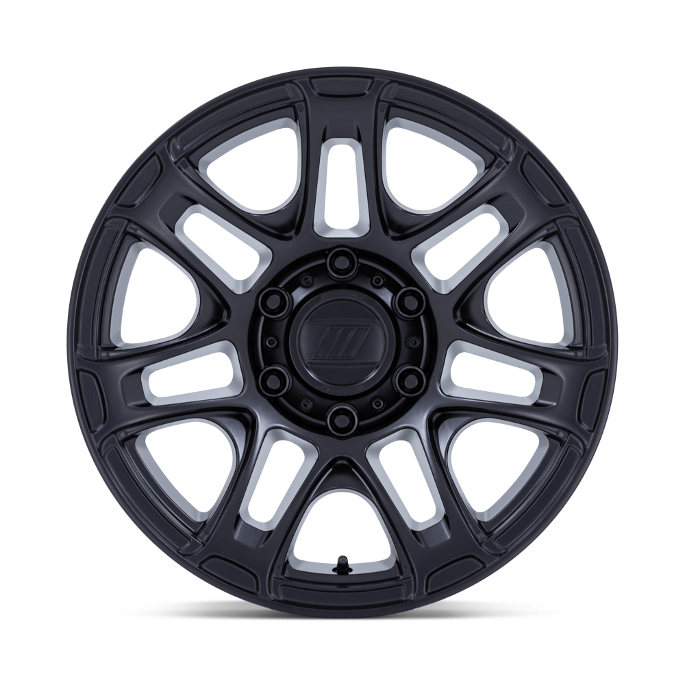 Pro Comp Alloys PA204 Roughneck 17x8 Matte Black 20mm ET 72.56mm CB 5x114.3