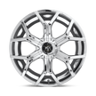 DUB Wheels S207 Royalty 22x9.5 Chrome Plated 10mm ET 72.6mm CB Custom BP