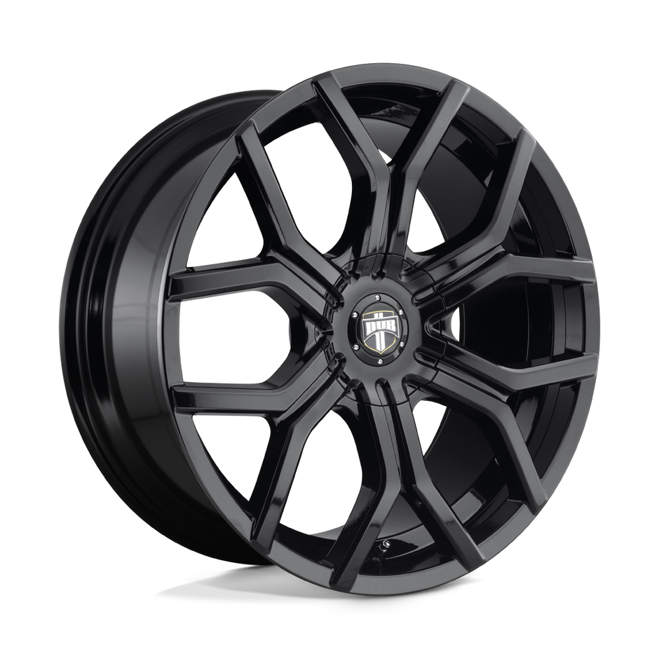DUB Wheels S208 Royalty 22x9.5 Gloss Black 30mm ET 87.1mm CB 6x135/6x139.7