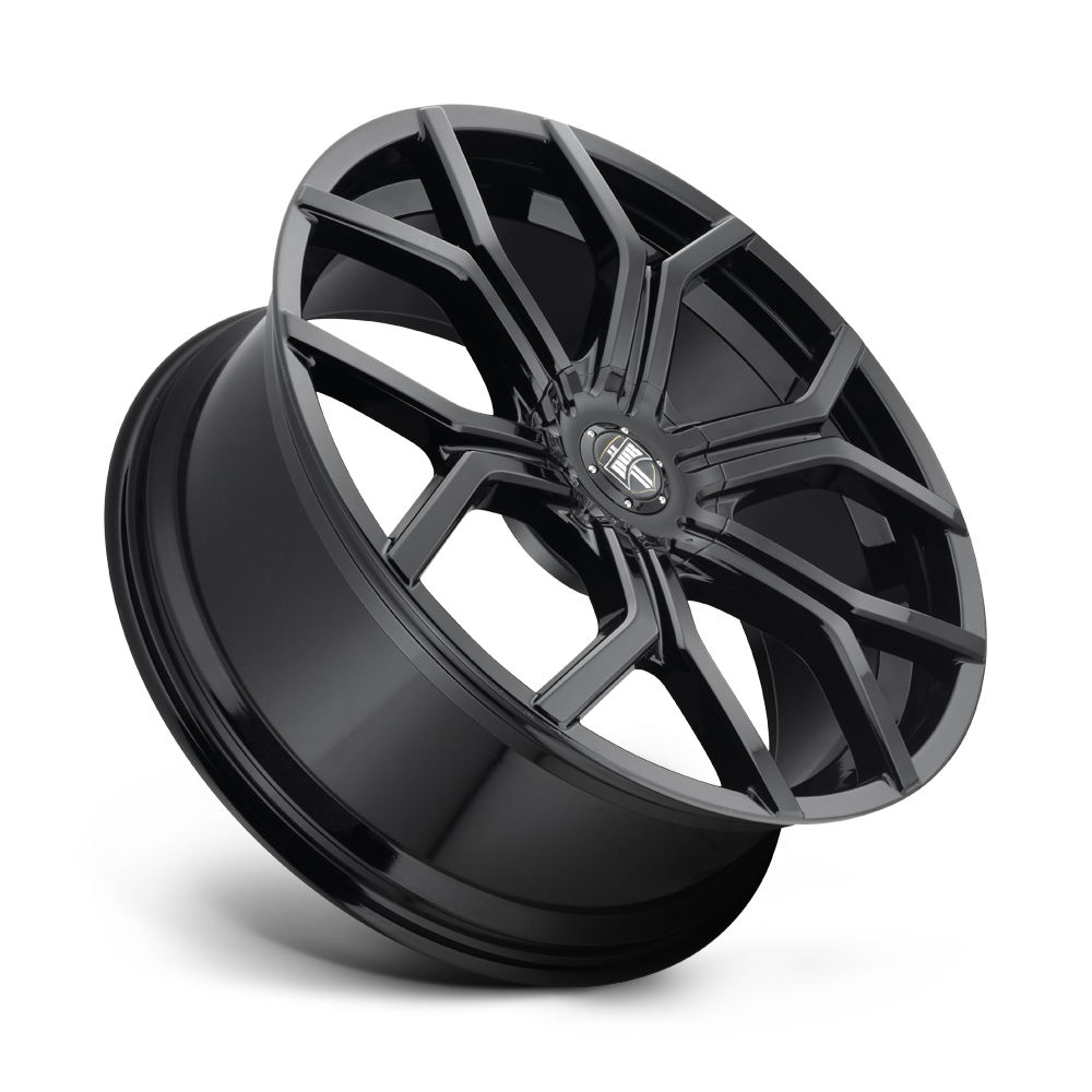 DUB Wheels S208 Royalty 22x9.5 Gloss Black 30mm ET 87.1mm CB 6x135/6x139.7