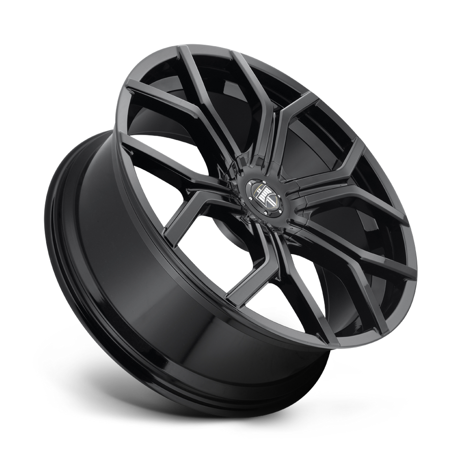 DUB Wheels S208 Royalty 22x9.5 Gloss Black 30mm ET 87.1mm CB 6x135/6x139.7