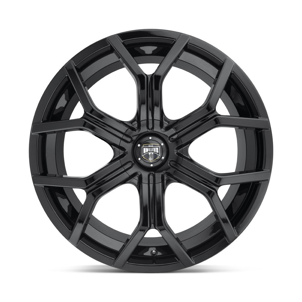DUB Wheels S208 Royalty 22x9.5 Gloss Black 30mm ET 87.1mm CB 6x135/6x139.7