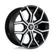 DUB Wheels S209 Royalty 22x9.5 Gloss Black Machined w/Double Dark Tint 30mm ET 74.5mm CB 6x120/6x132