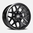Hardrock Offroad Rugged 20x12 Gloss Black -51mm ET 110.3mm CB 5x150/5x139.7 wheel