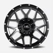 Hardrock Offroad Rugged 20x10 Gloss Black Milled -19mm ET 110.3mm CB 5x150/5x139.7 wheel