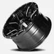 Hardrock Offroad Rugged 22x10 Gloss Black Milled -25mm ET 110.3mm CB 5x150/5x139.7 wheel