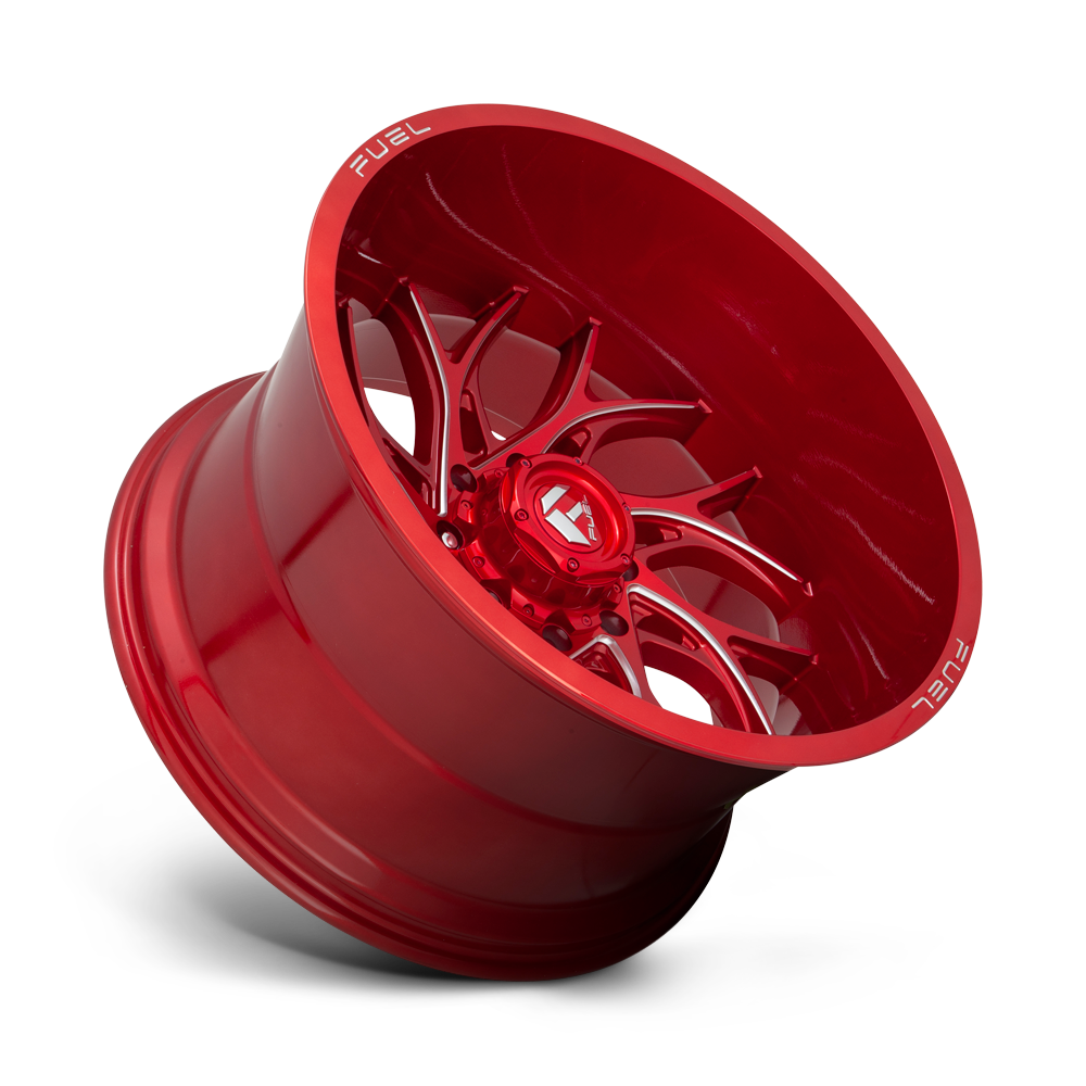 Fuel Wheels D742 Runner 20x10 Candy Red Milled -18mm ET 87.1mm CB 6x135