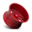 Fuel Wheels D742 Runner 20x10 Candy Red Milled -18mm ET 87.1mm CB 6x135