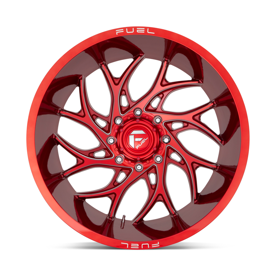 Fuel Wheels D742 Runner 20x10 Candy Red Milled -18mm ET 87.1mm CB 6x135