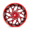 Fuel Wheels D742 Runner 20x10 Candy Red Milled -18mm ET 87.1mm CB 6x135