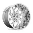Fuel Wheels D740 Runner 20x10 Chrome -18mm ET 125.1mm CB 8x170