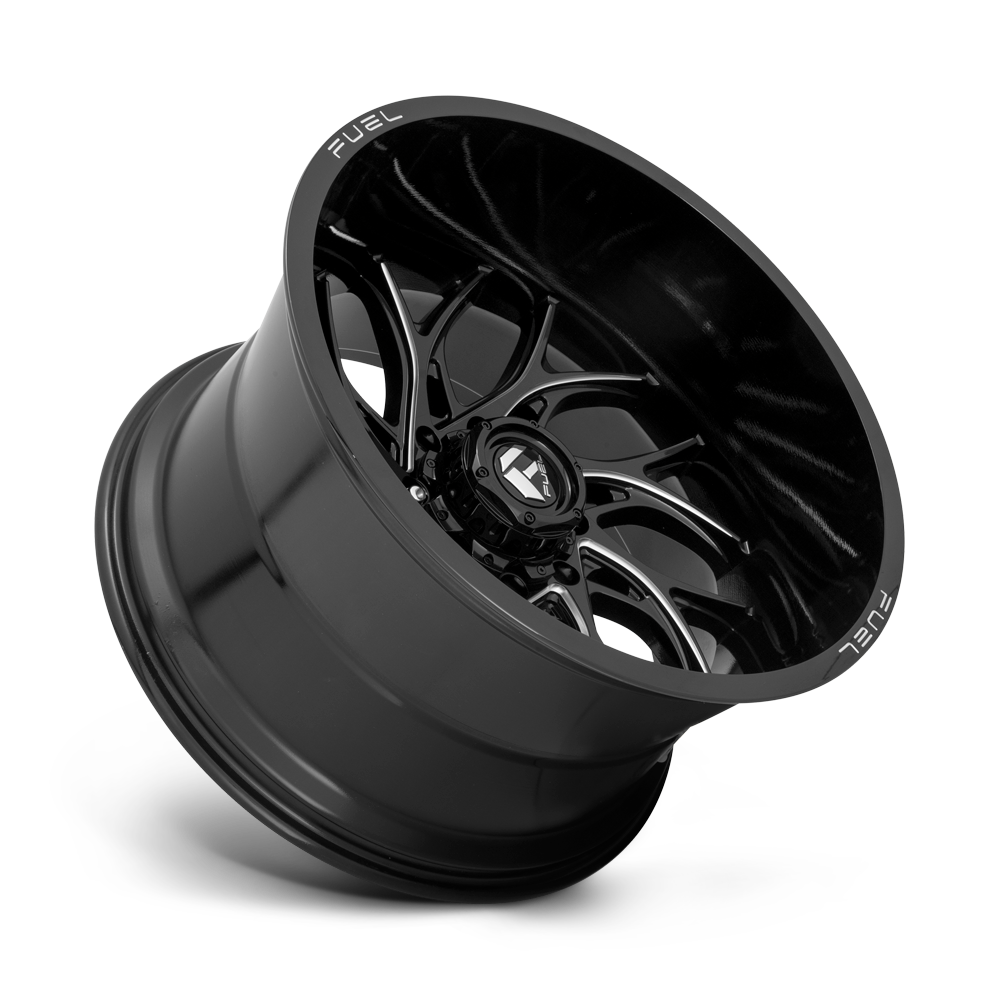 Fuel Wheels D741 Runner 20x10 Gloss Black Milled -18mm ET 125.1mm CB 8x170