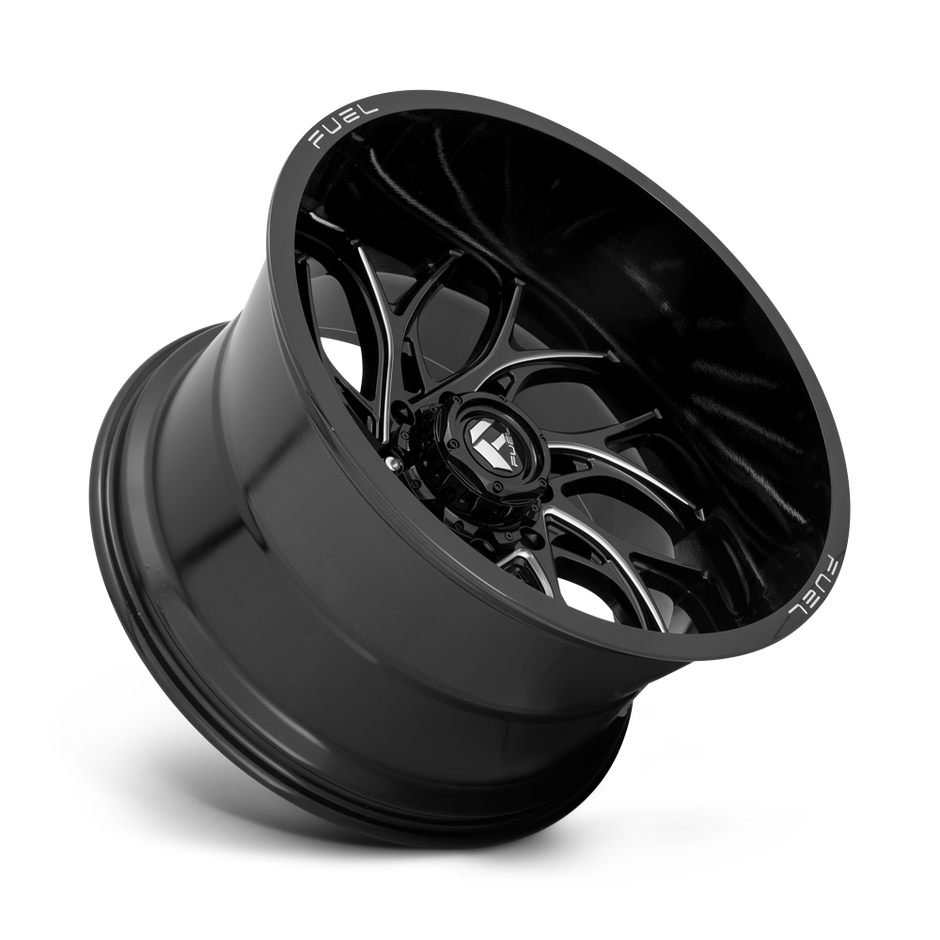 Fuel Wheels D741 Runner 20x10 Gloss Black Milled -18mm ET 125.1mm CB 8x170