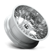 Fuel Wheels D740 Runner Dually-Rear Outer 22x8.25 Chrome -240mm ET 121.5mm CB 8x165.1