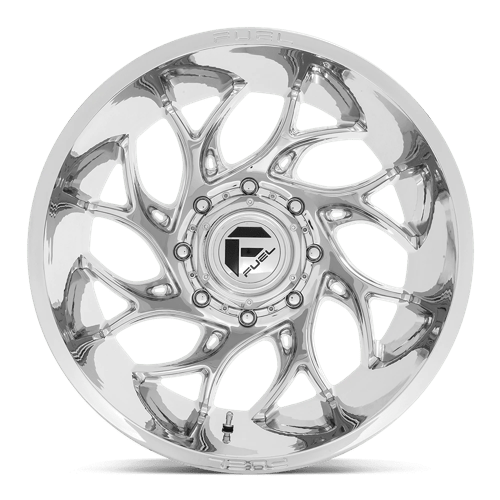 Fuel Wheels D740 Runner Dually-Rear Outer 22x8.25 Chrome -240mm ET 121.5mm CB 8x165.1