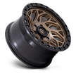 Fuel Wheels D841 Runner OR 15x10 Bronze w/Black Ring -43mm ET 72.56mm CB 5x114.3