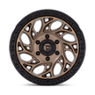 Fuel Wheels D841 Runner OR 15x10 Bronze w/Black Ring -43mm ET 72.56mm CB 5x114.3