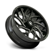 Fuel Wheels D741 Runner UTV 15x10 Gloss Black Milled 0mm ET 132mm CB 4x156