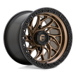Fuel Wheels D777 Runner UTV 15x10 Bronze W/Black Ring 0mm ET 132mm CB 4x156