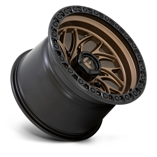 Fuel Wheels D777 Runner UTV 15x10 Bronze W/Black Ring 0mm ET 132mm CB 4x156