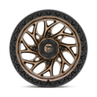 Fuel Wheels D777 Runner UTV 15x10 Bronze W/Black Ring 0mm ET 132mm CB 4x156