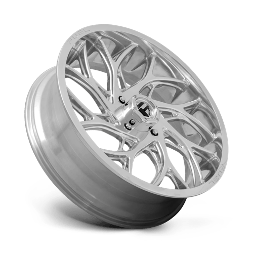 Fuel Wheels D204 Runner UTV 22x7 Polished 13mm ET 110.1mm CB 4x137