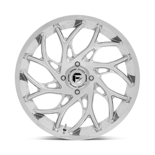 Fuel Wheels D204 Runner UTV 20x7 Polished 13mm ET 132mm CB 4x156